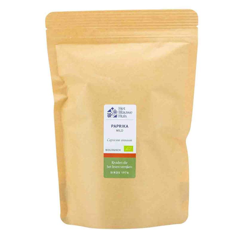 Paprika poeder mild van Het Blauwe Huis, 1 x 200 g nog 2 op voorraad